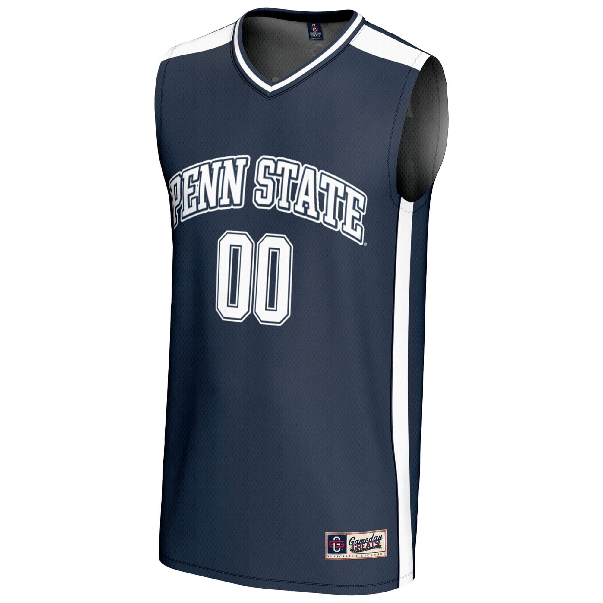 [NJP] Penn State Nittany Lions GameDay Greats Unisex NIL Pick-A-Player Lightweight Collegiate Men's Basketball Fashion Jersey - Navy