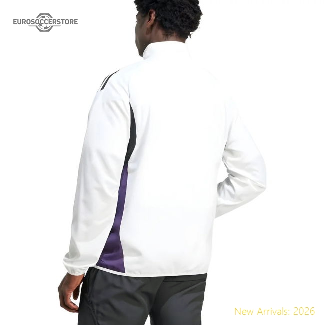 2025-2026 Man Utd Presentation Jacket (White) Supporter Version