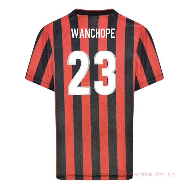 Football Team Manchester City 2001 Away Shirt (Wanchope 23)