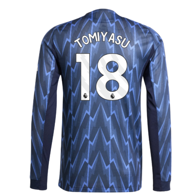 Arsenal Away Jersey 2025-20 Tomiyasu 18 L M S