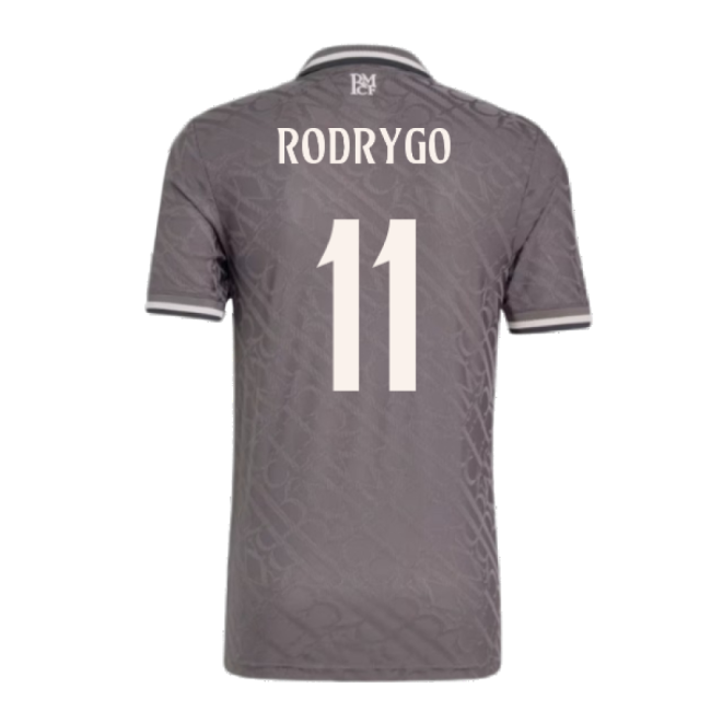 Real Madrid Third Pro Jersey Rodrygo Performance Athletic Fit