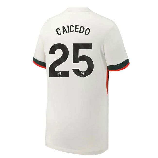 Kids Caicedo 25 Heritage 2025-2026 Chelsea Away Legacy Shirt