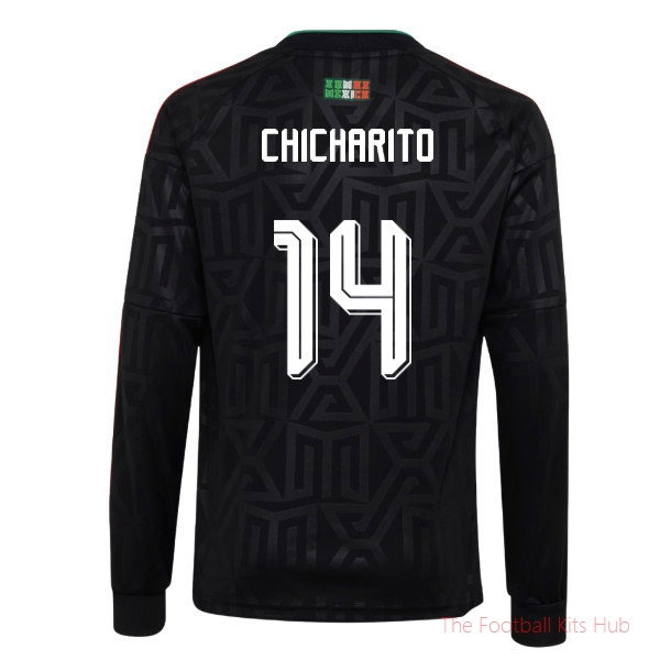 2026-2027 Mexico Third Long Sleeves Shirt (Kids) (Chicharito 14)
