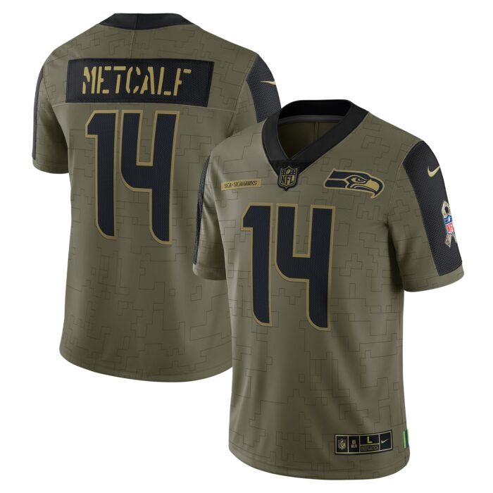 None Men's SEA Seahawks Bold Premium Material Jersey Football Appare