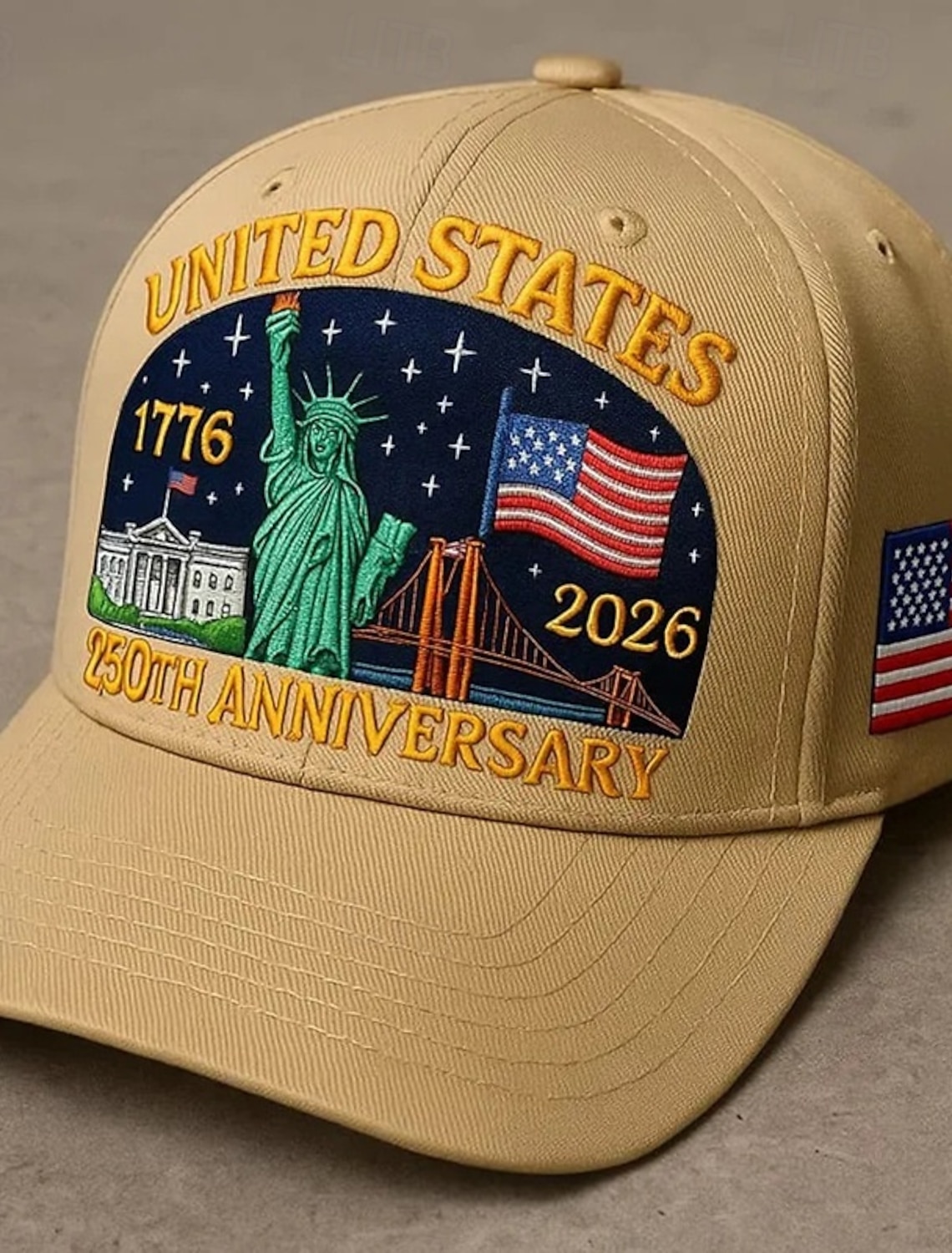 Men's Unisex United States 250th Anniversary Hat Baseball Cap Sun #2