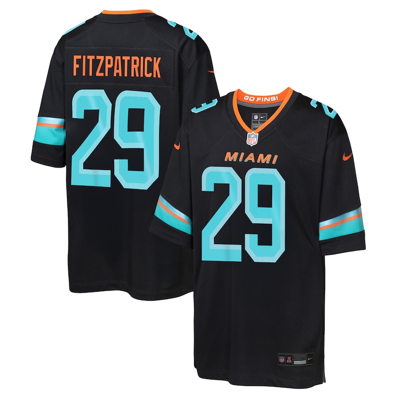 None Minkah Fitzpatrick Miami Dolphins Championship Contender Game-...