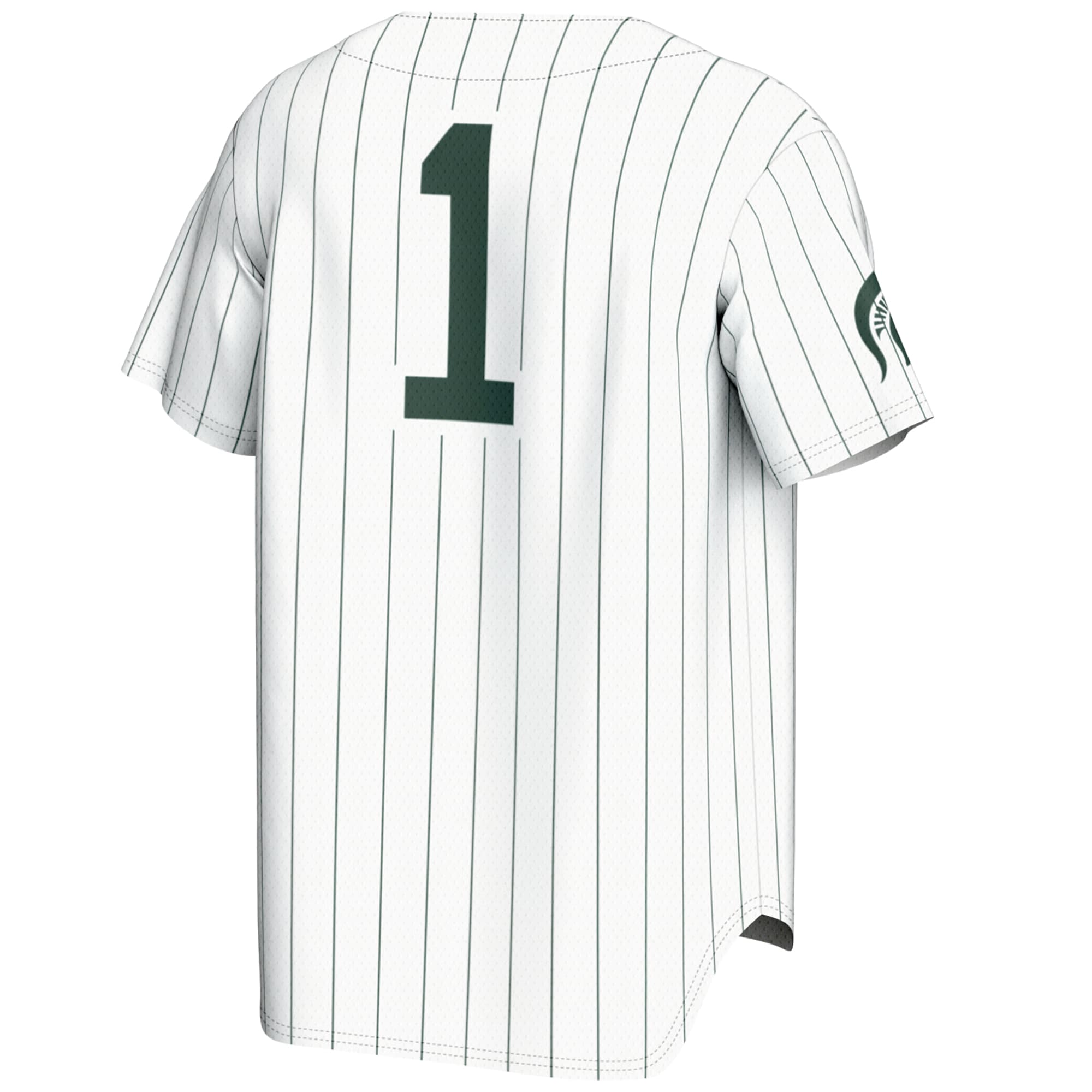 [NJP] Michigan State Spartans GameDay Greats Lightweight Baseball Jersey - White