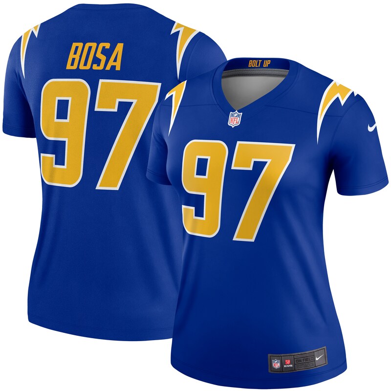 None Joey Bosa LA Chargers Sleek Cost-Effective Jersey Game Day Wear