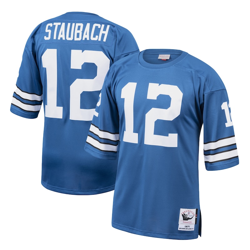 None Roger Staubach DAL Cowboys Sleek Officially Licensed Jersey