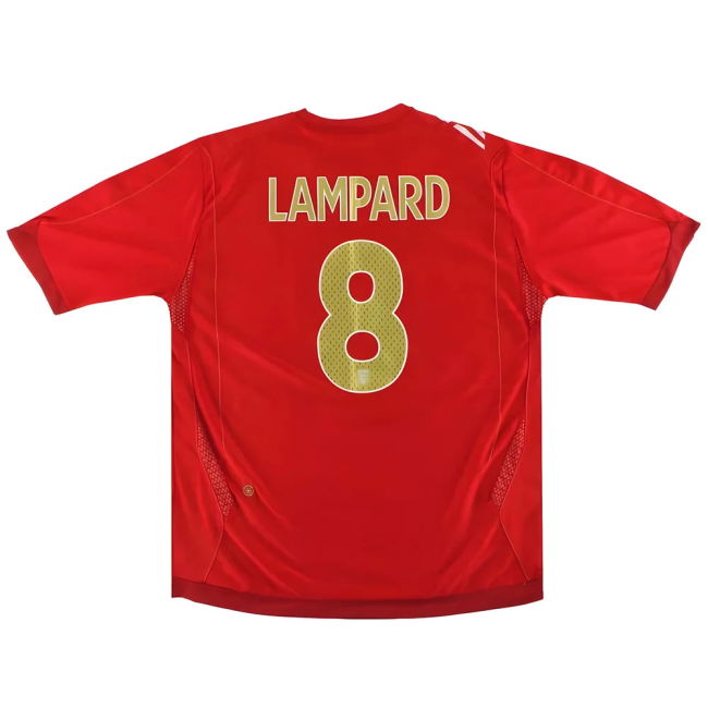 England 2006 Elite Style England Away Pro Level Shirt 2006-2007