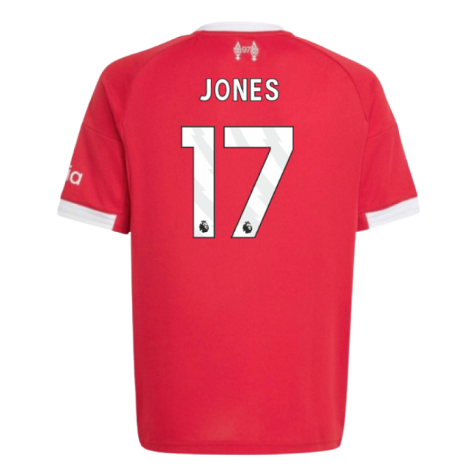 Kids 2025 Edition Liverpool Home Game Jersey 2025-2026 (Jones 17)