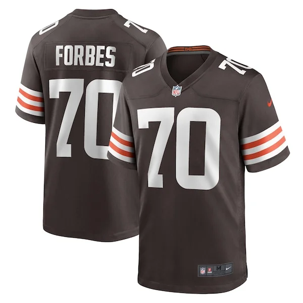 None Game NFL Jersey - Brown | Pro-Level Football Apparel | NFL Footba