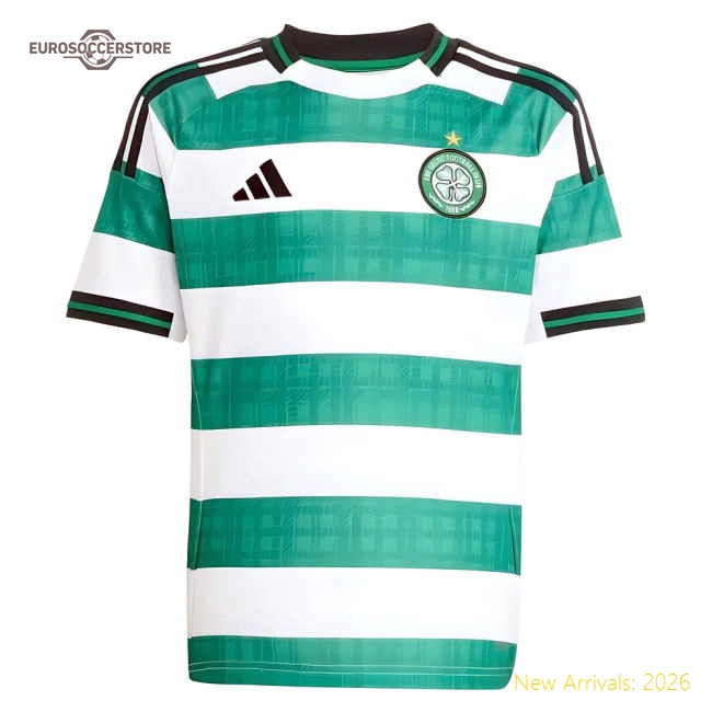 2025-2026 Celtic Home Shirt - Kids (Shin 18)
