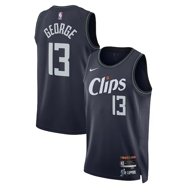 Paul George OKC Swingman Jersey - exclusive NBA - Navy workout