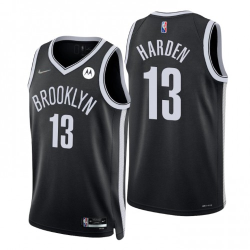 Nets Black James Harden #13 Nike Jersey - Discounted Game Day Wear