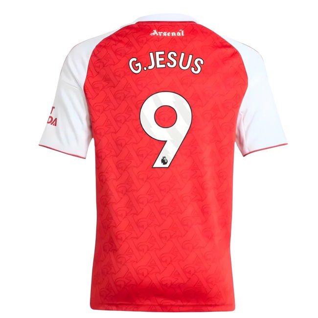New Durable Arsenal Home Game Jersey (Jesus 9) (Kids)