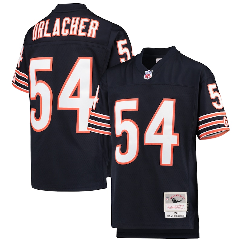 None Brian Urlacher Chicago Bears Football Franchise Fan Apparel