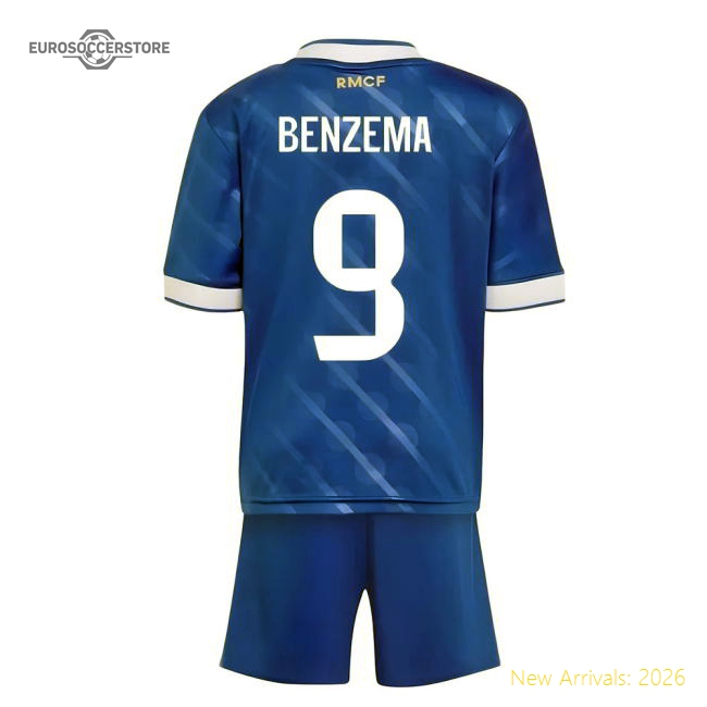 Real Madrid Third Replica Jersey Benzema Athletic Fit Comfortable