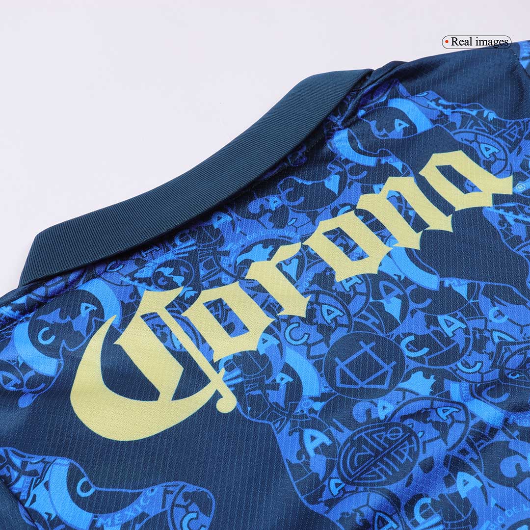 Kid's Club America Away Soccer Jersey Kit(Jersey+Shorts) 2024/25Authen