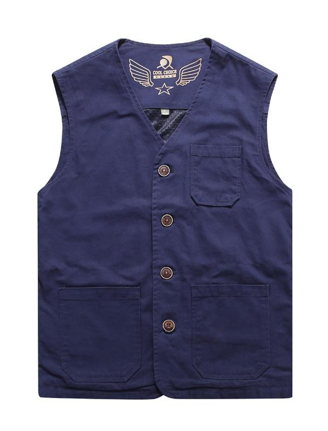 Men's Hiking Vest Summer Spring Outdoor Quick Dry Multi Pockets Lightweight Wear Resistance Top Camping / Hiking / Caving ArmyGreen Black Navy Blue khaki