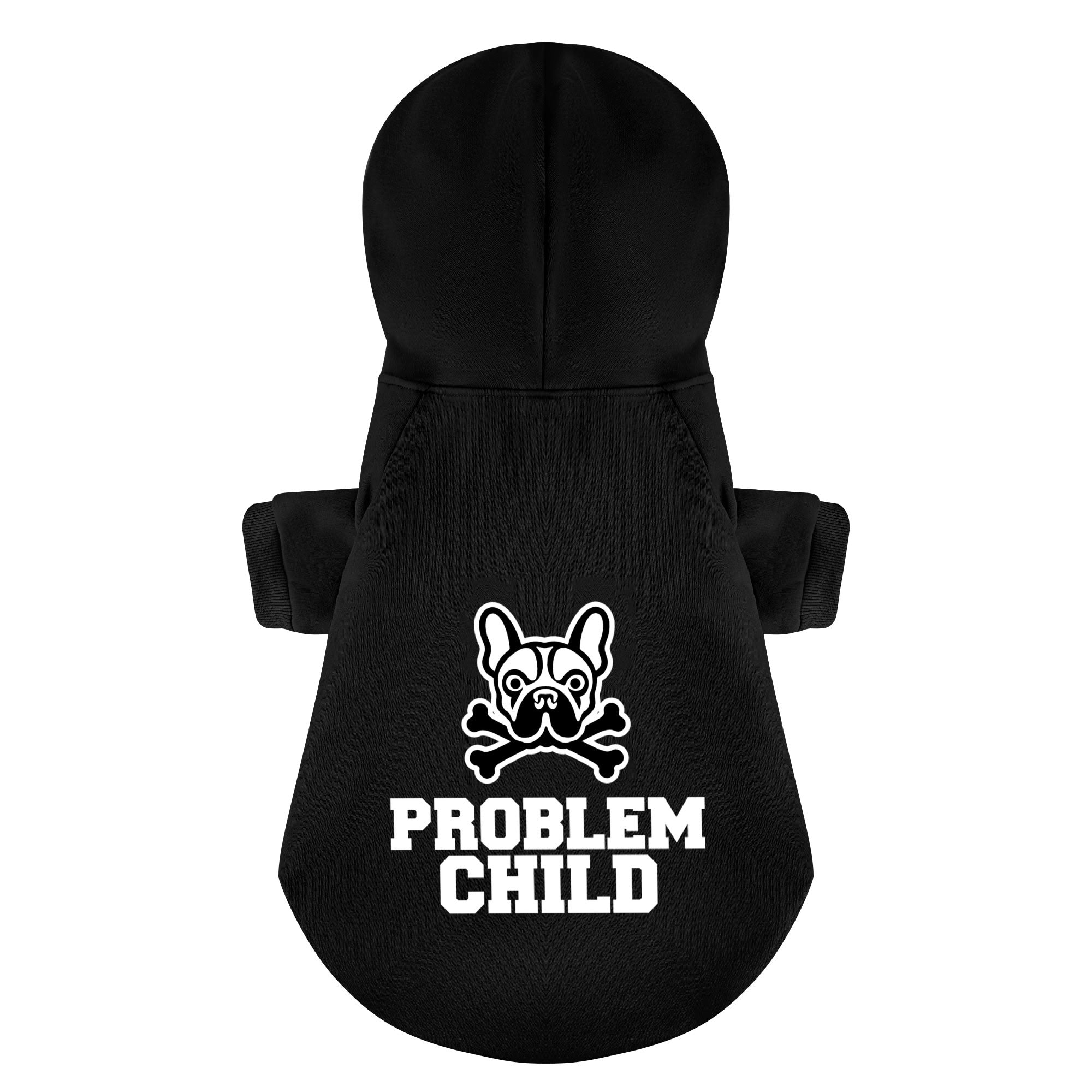 Problem child - Personalized French Bulldog Hoodies with Funny Quotes – Stylish, Cozy, and Premium 100% Cotton