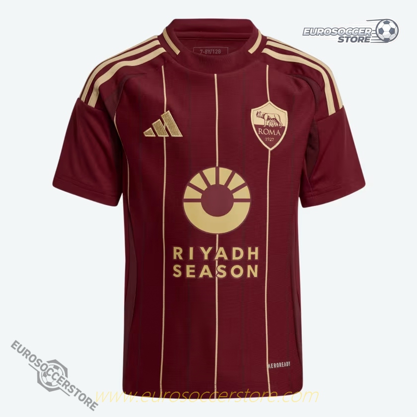 AS Roma 24-25 Home Jersey with SOULÉ 18 Printing