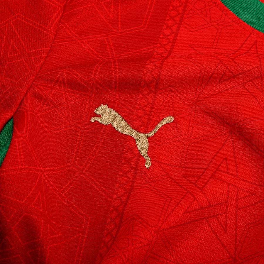 Morocco Home Shirt Africa Cup Of Nations 2025 Kids