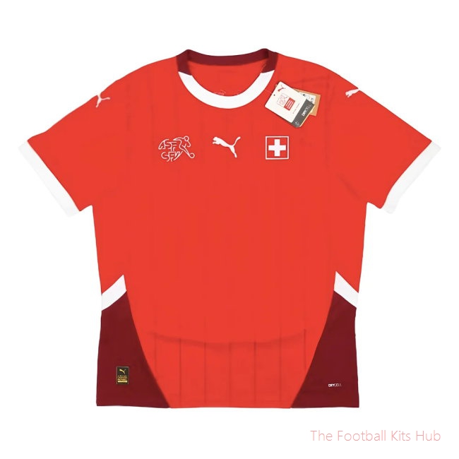 Men 2024-2025 Switzerland Home Shirt