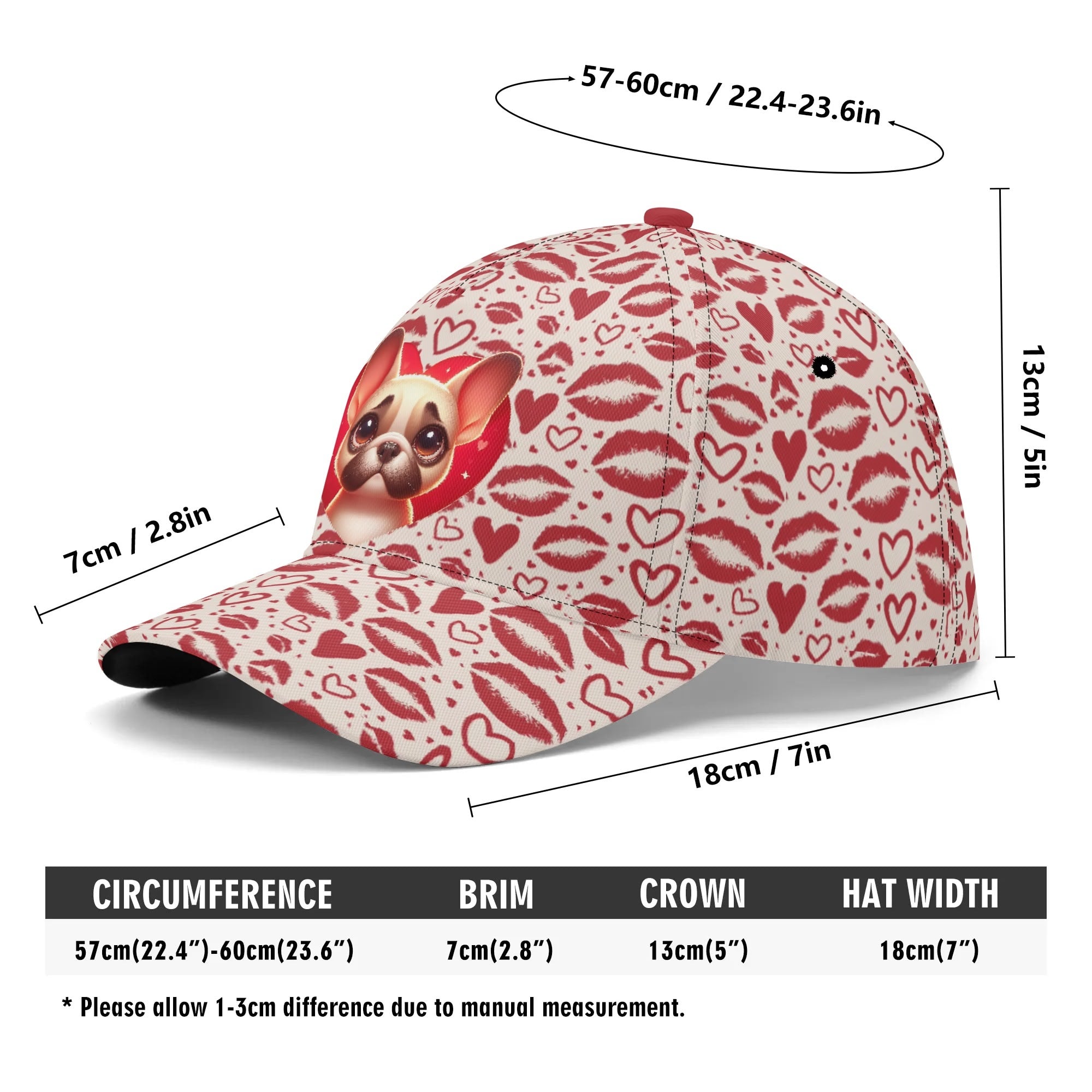 Daisy - Breed-specific Baseball Cap Pet Gear | Safe For Paws
