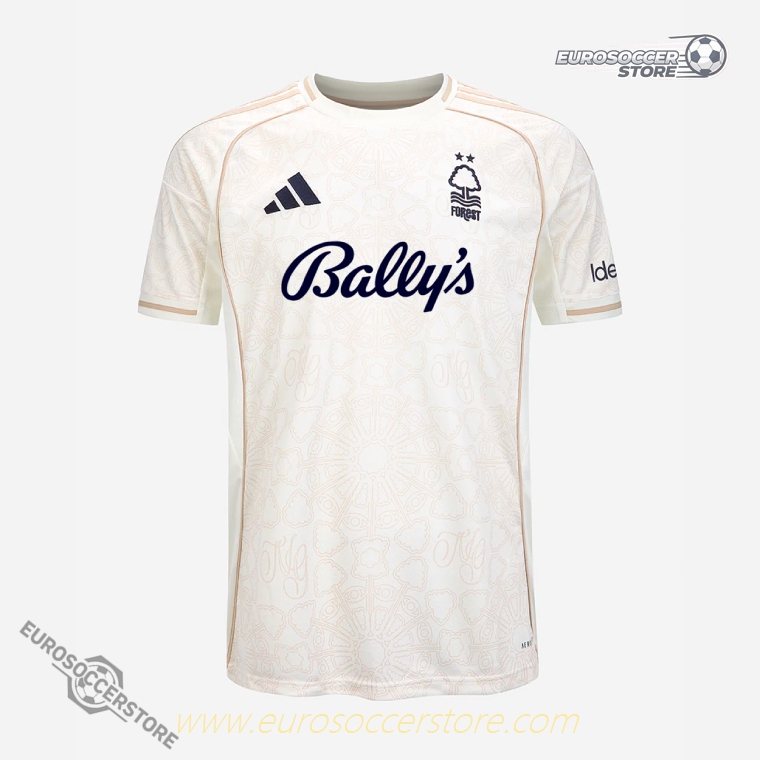 Nottingham Forest's Away Football Jersey for the 25-26 Season