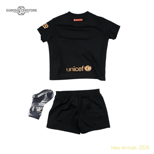 2020-2021 Barca Away Baby Kit (your Name) - Economical - Collectors Item