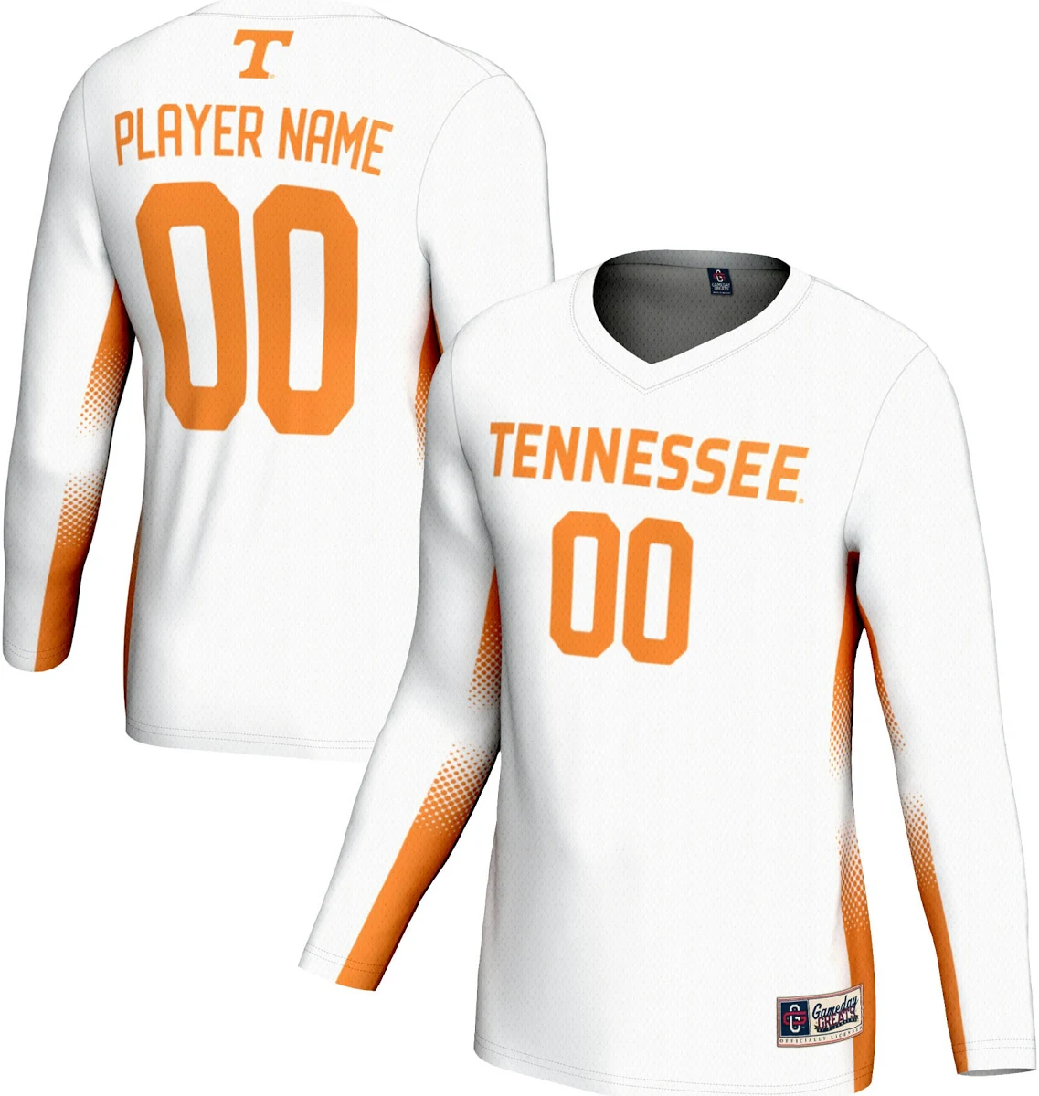 [NJP] Women's Tennessee Volunteers GameDay Greats Volleyball Fashion Jersey - White