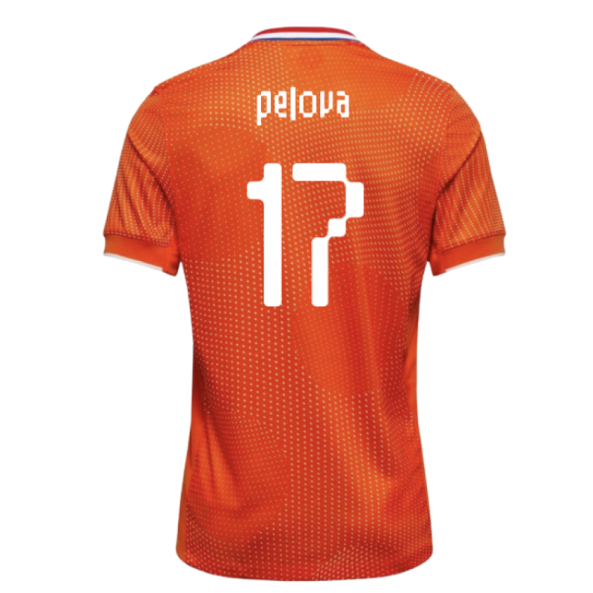 Pelova 17 Match Replica Netherlands Home Replica Jersey (Kids)