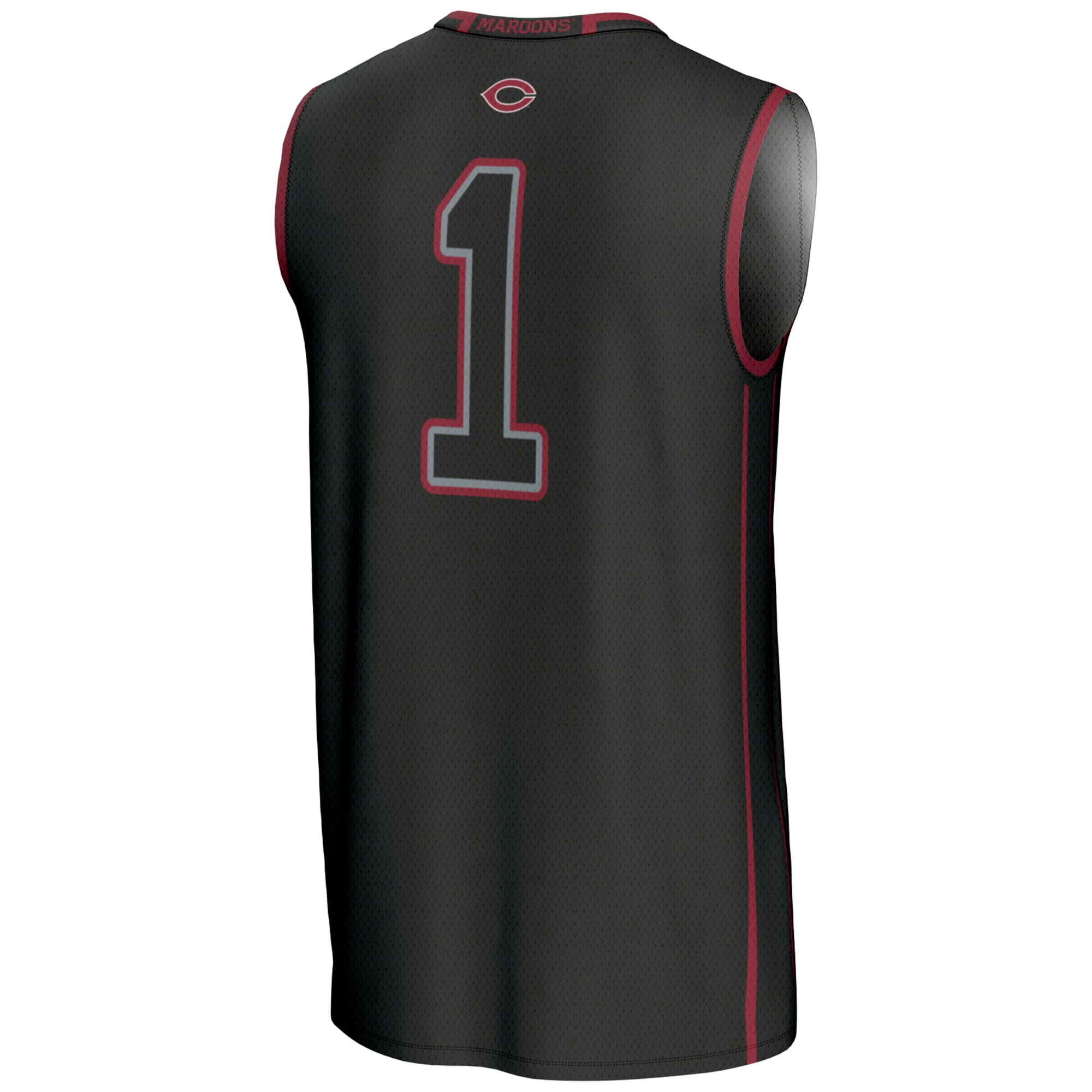 [NJP] UChicago Maroons GameDay Greats Youth Lightweight Basketball Jersey - Black