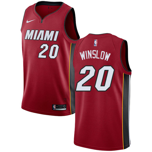 Professional MIA NBA Swingman Jersey #20 Justise Winslow 2024