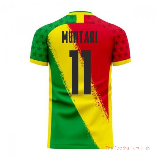 [EFS] Ghana 2025/26 Away Football Kit (Libero) (MUNTARI 11)