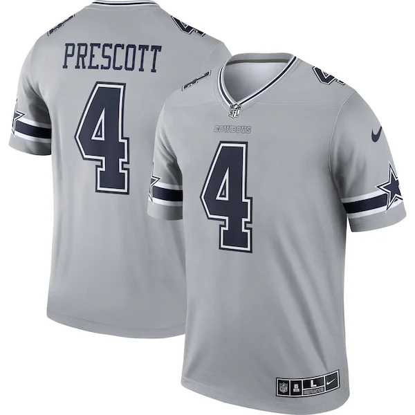 Performance Dallas Cowboys  Jersey - Premium Gray NFL Fan Jersey | ...