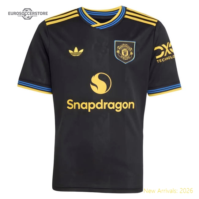 Man Utd Kids Non-toxic Jersey Climacool Quick-dry Dri-fit