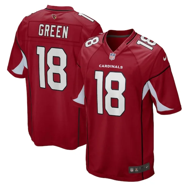 None Game NFL Jersey - Cardinal | Authentic Football Apparel