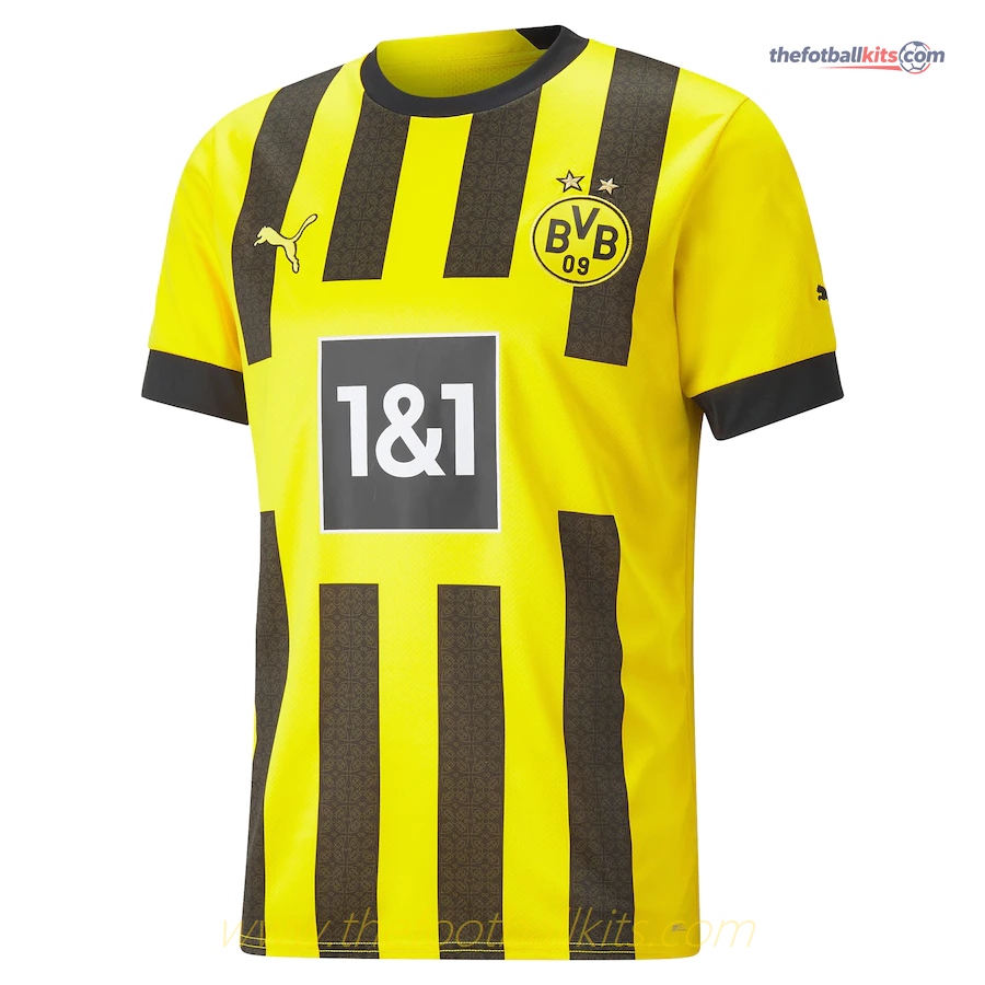 Borussia Dortmund Home Soccer Football Shirt 2022-2023 Collection