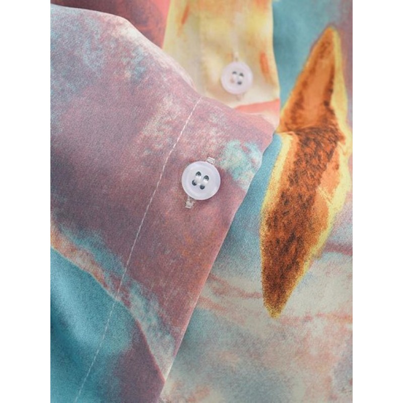 Tie Dye Long Sleeve Shirt WB6706