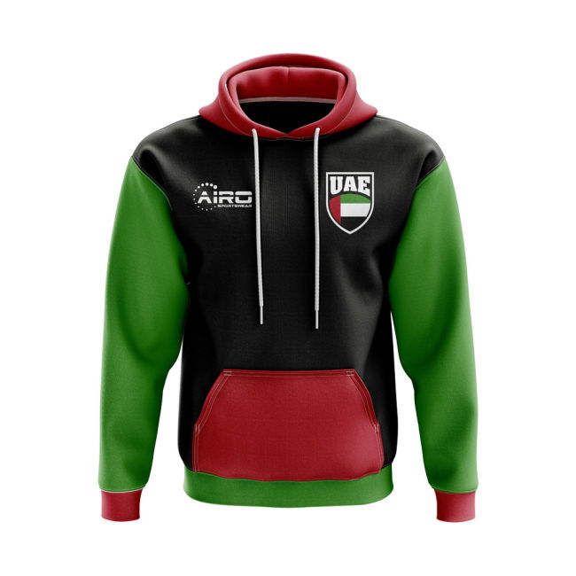 Performance-Driven Uae Concept Country Football Hoody (Black)