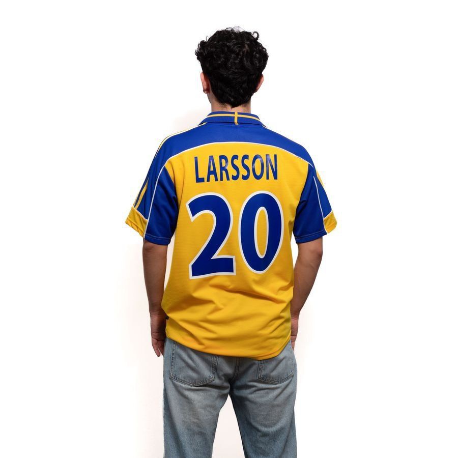 [KK] 2000 Sweden Size LARSSON 20 Home Jersey M (8/10)