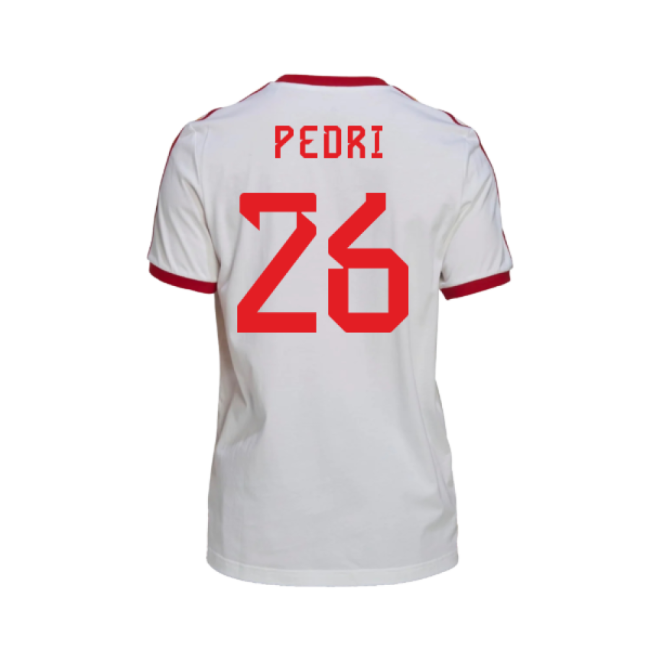 Pedri 26 Professional Style Spain Top Level Home Pro Level Shirt