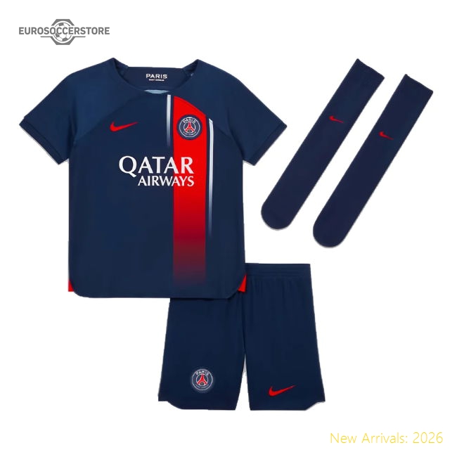 Supporter Match-Day 2023-2024 Psg Home Mini-Kit (Neymar Jr 10)