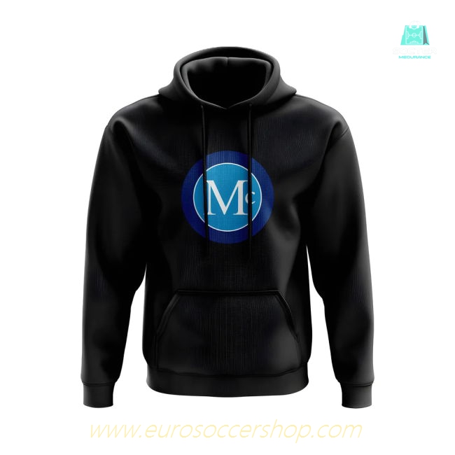 Scott McTominay Napoli Badge Hoody (Black)