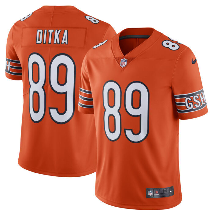 None Men's CHI Bears Vintage Authentic Jersey for NFL Fans