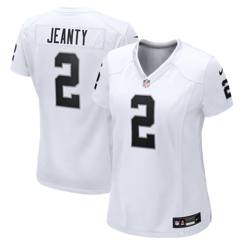 None Ashton Jeanty Las Vegas Raiders Football Franchise Replica Jersey