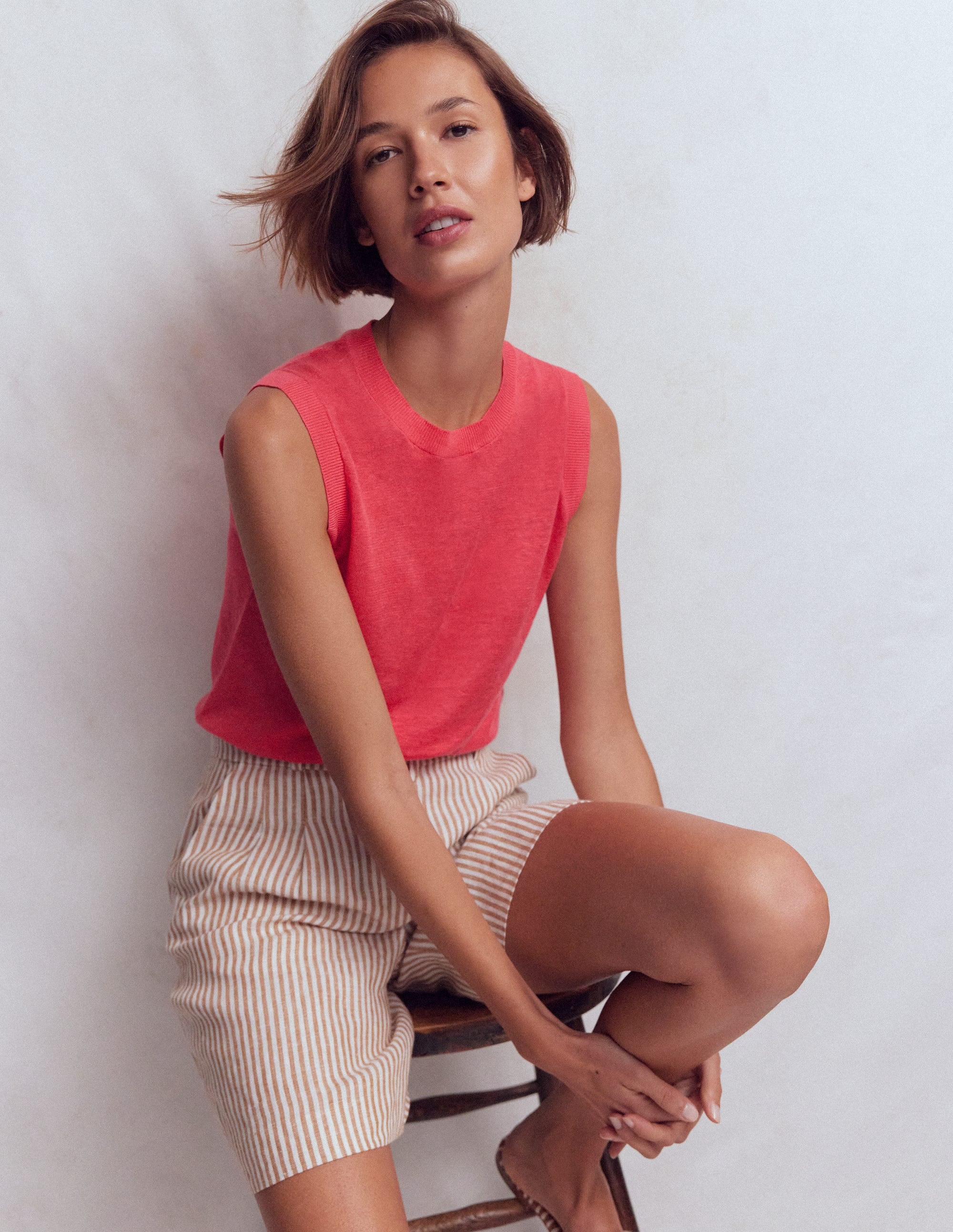 Agnes Linen Tank