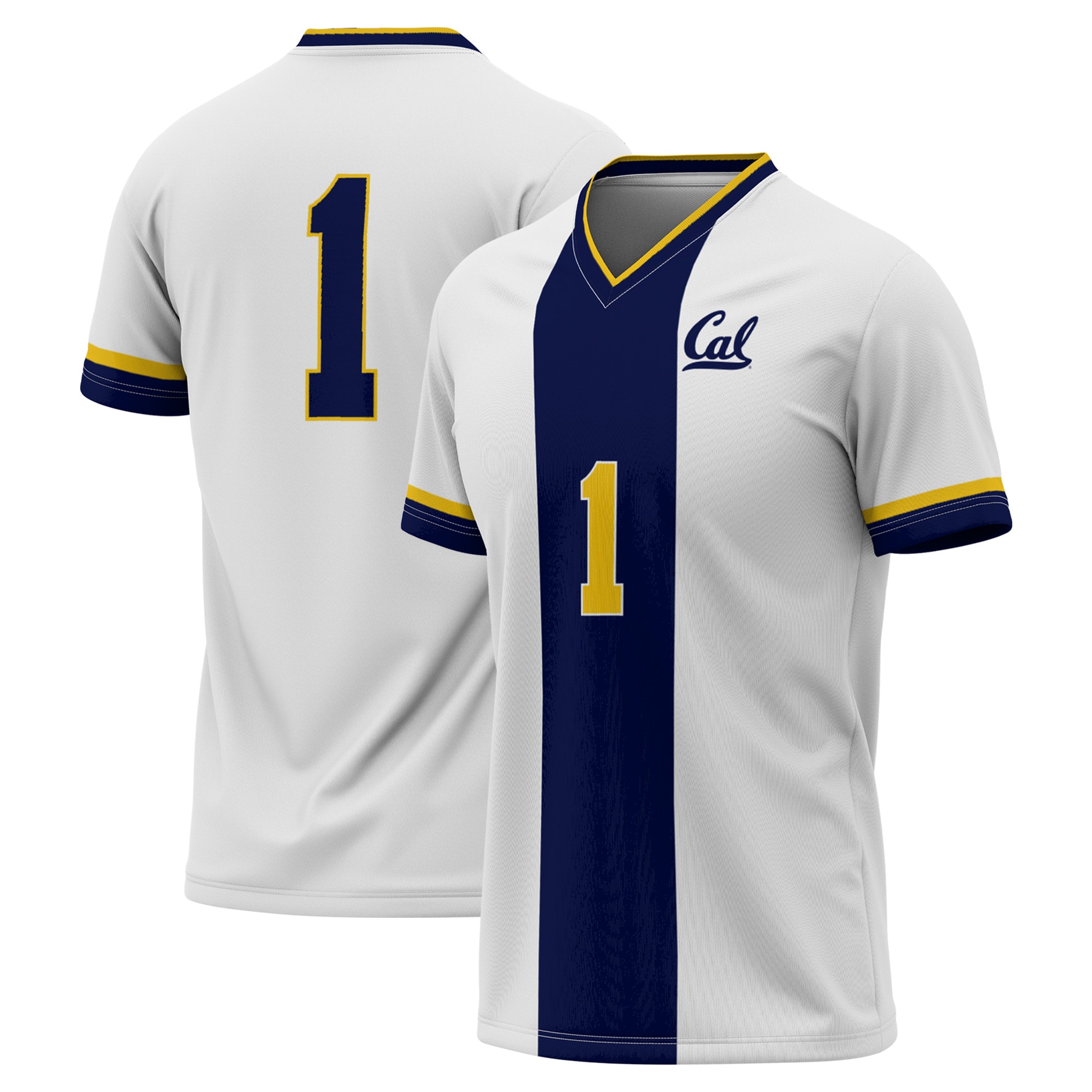 [LK] Cal Bears GameDay Greats Lightweight Soccer Fashion Jersey - White